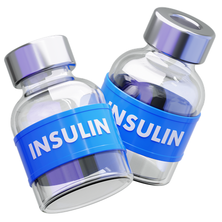 Insulin  3D Icon