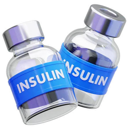 Insulin  3D Icon