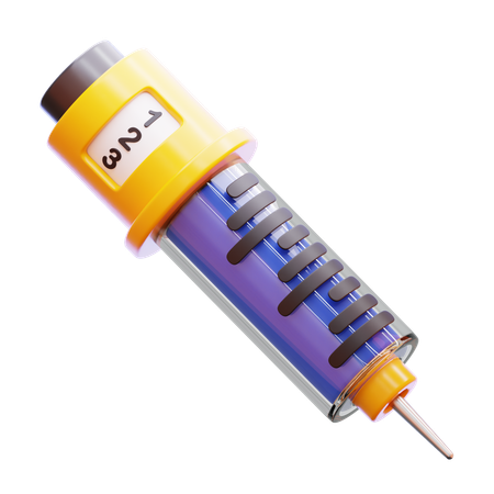 Insulin  3D Icon