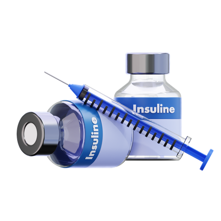 Insulin  3D Icon