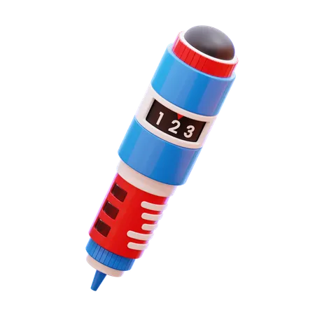 Insulin Pen  3D Icon