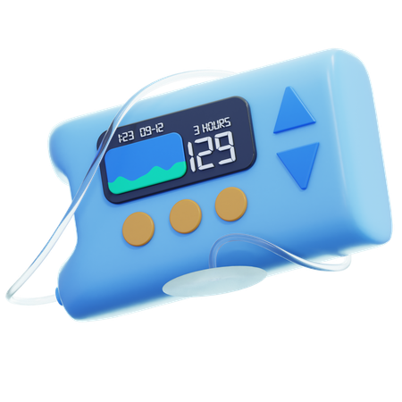 Insulin Pump  3D Icon