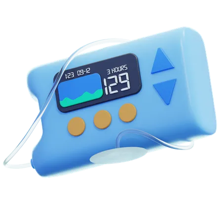 Insulin Pump  3D Icon