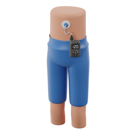 Insulin Pump Controller  3D Icon