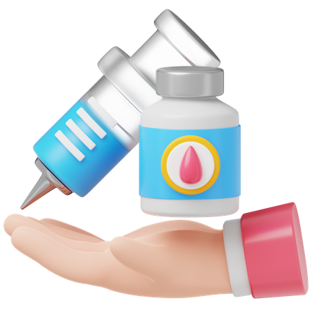 Insulina  3D Icon