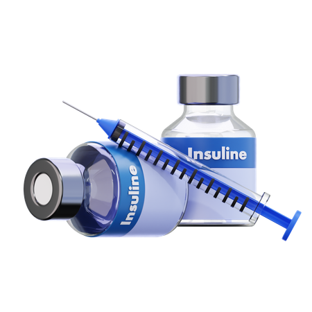 Insulina  3D Icon