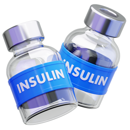 Insulina  3D Icon