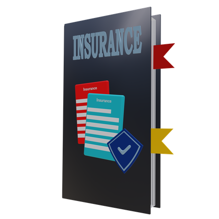 Insurance Book  3D Icon