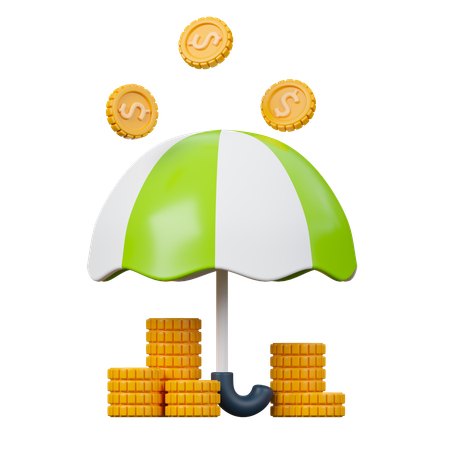 Insurance Investment  3D Icon