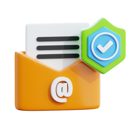 Insurance Mail  3D Icon