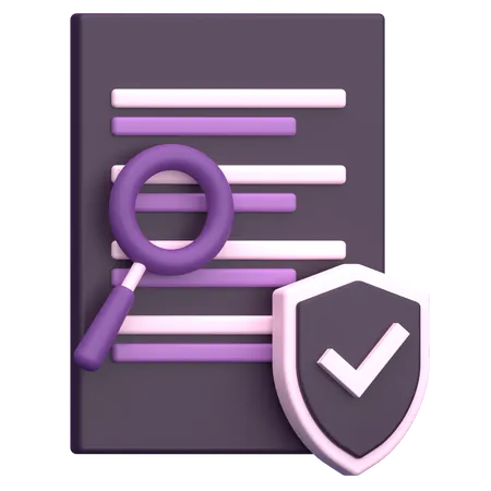 Insurance Policy  3D Icon