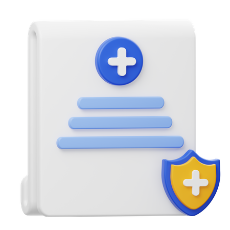 Insurance Policy  3D Icon