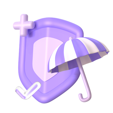 Insurance Protection  3D Icon