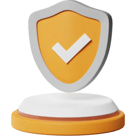 Insurance Shield  3D Icon