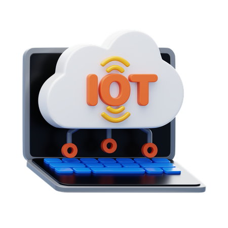 Integração de IoT  3D Icon