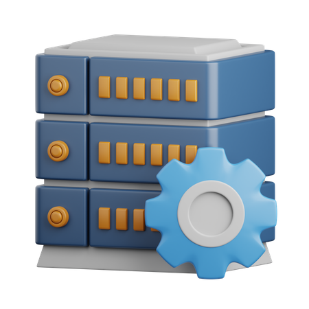 Integración de datos  3D Icon