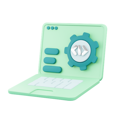Integración de software  3D Icon
