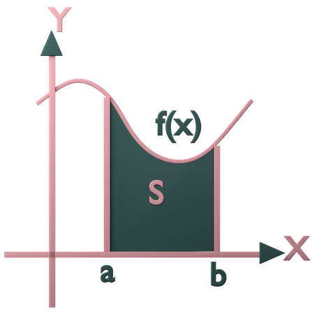 Integral  3D Icon