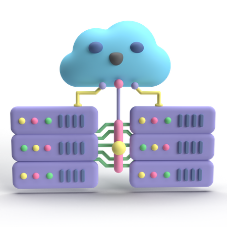 Integrated System  3D Icon