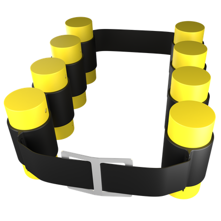 Integrated Weights  3D Icon