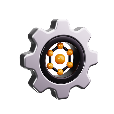 Integration  3D Icon