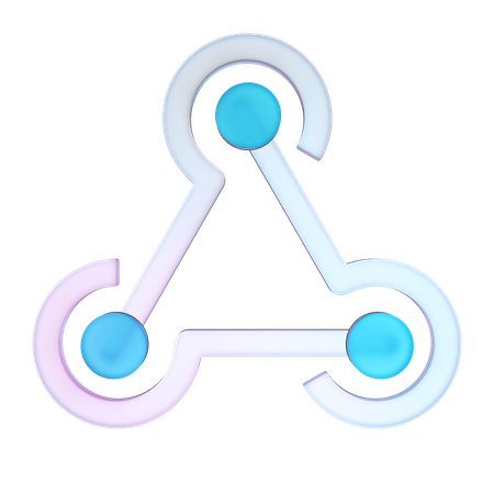 Integration  3D Icon