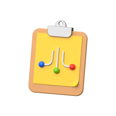 Integration Clipboard  3D Icon