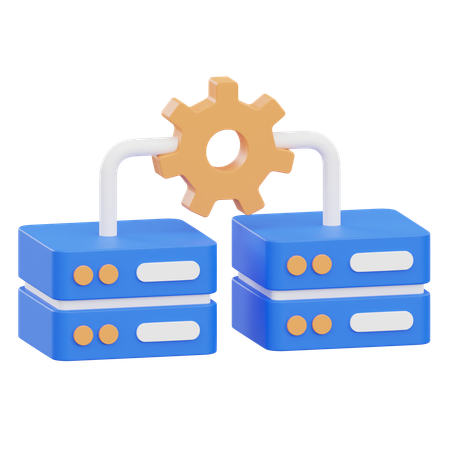 Intégration de données  3D Icon
