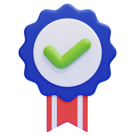 Integritätsabzeichen  3D Icon