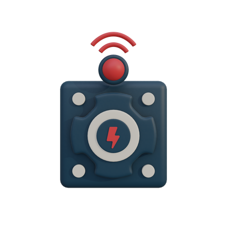 Intelligent Energy Control  3D Icon