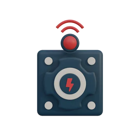 Intelligent Energy Control  3D Icon