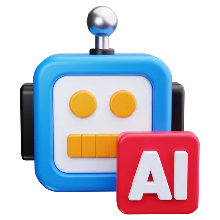 Intelligenter Assistent  3D Icon