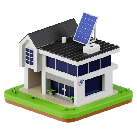 Intelligentes Zuhause  3D Icon