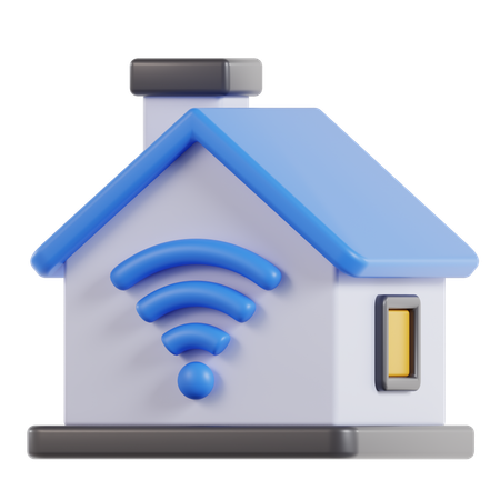 Intelligentes Zuhause  3D Icon