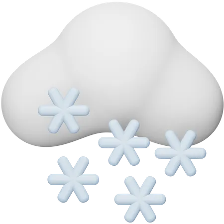 Intense Snow 3D Icon