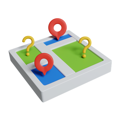 Interactive Map  3D Icon