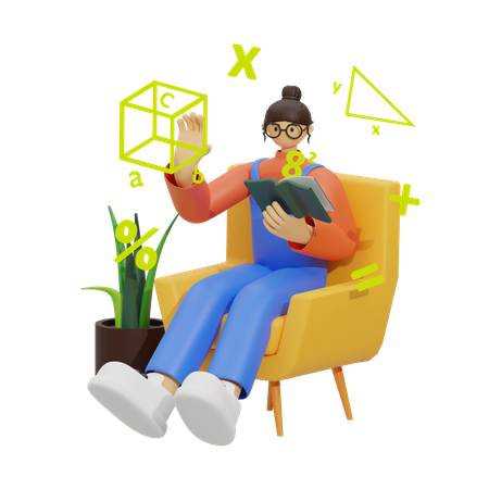 Interactive Math  3D Illustration