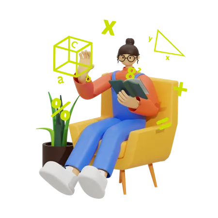 Interactive Math  3D Illustration