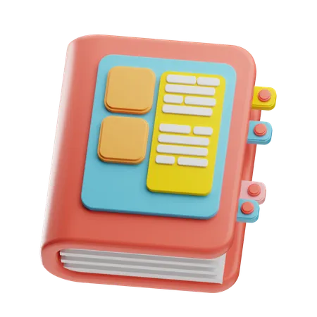 Interactive Notebook  3D Icon