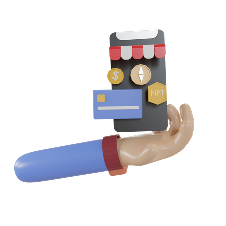 Intercambio de criptomonedas  3D Icon
