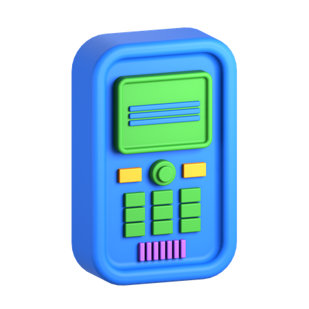 Intercom Device  3D Icon