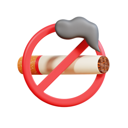 Interdiction de fumer  3D Icon