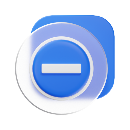 Interdit  3D Icon