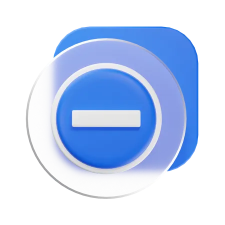 Interdit  3D Icon