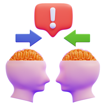 Interessenkonflikt  3D Icon