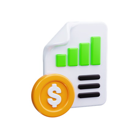이자율  3D Icon