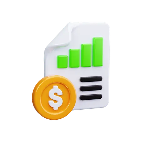 이자율  3D Icon