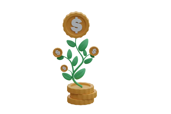 Interest Rate  3D Icon