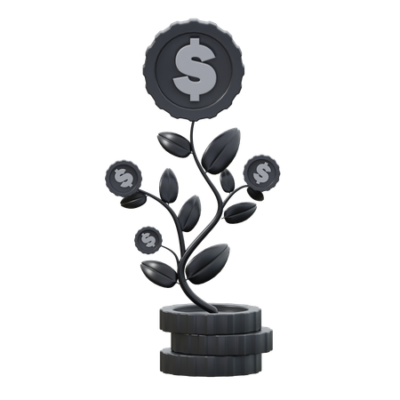 Interest Rate  3D Icon