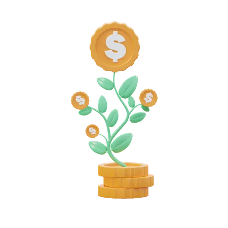 Interest Rate  3D Icon